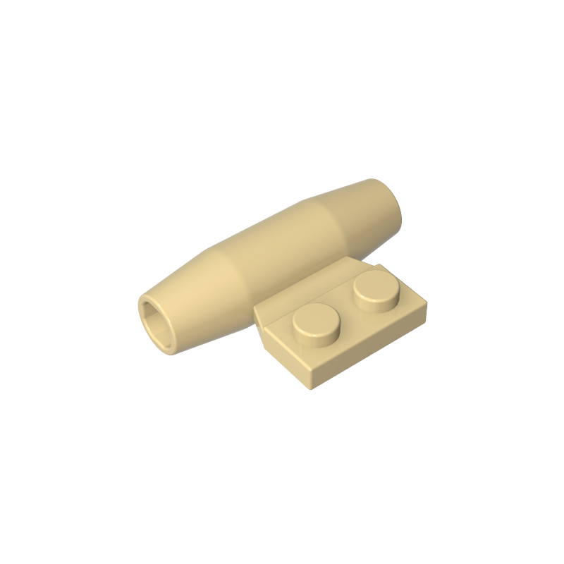 3475b | Engine, Smooth Small, 1 x 2 Side Plate with Axle Holders and Slot