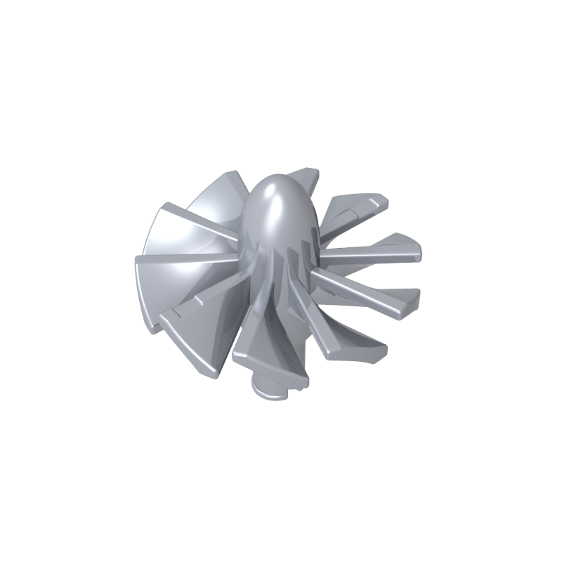 46667 | Aircraft Engine Large, Center, 10 Blades