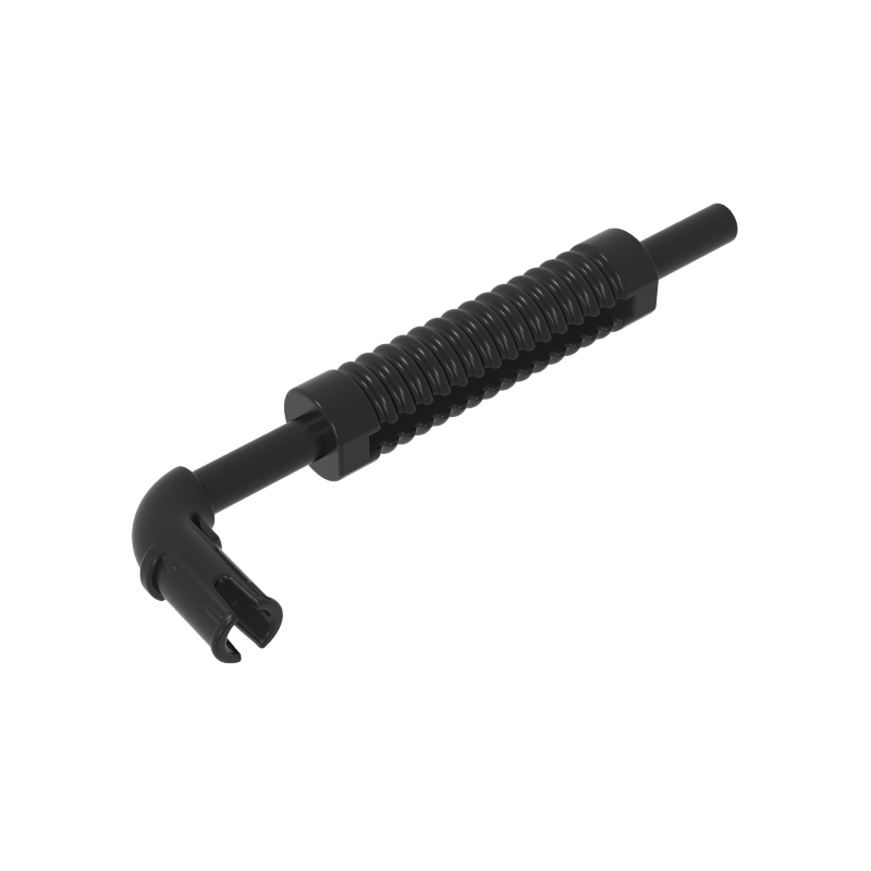 14682 | Vehicle, Exhaust Pipe with Technical Pin, Flat End and Pin with Round Hole