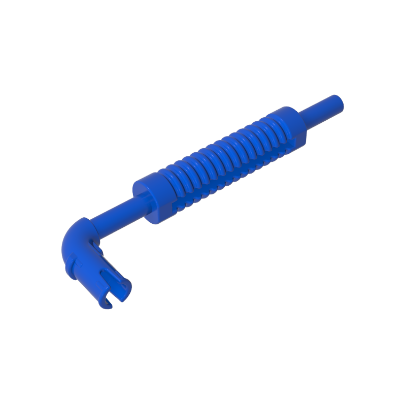 14682 | Vehicle, Exhaust Pipe with Technical Pin, Flat End and Pin with Round Hole