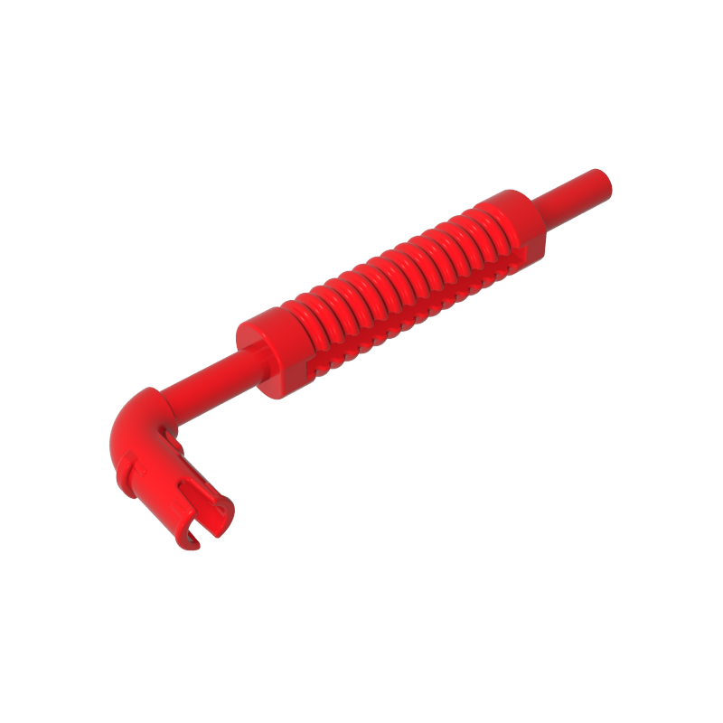 14682 | Vehicle, Exhaust Pipe with Technical Pin, Flat End and Pin with Round Hole
