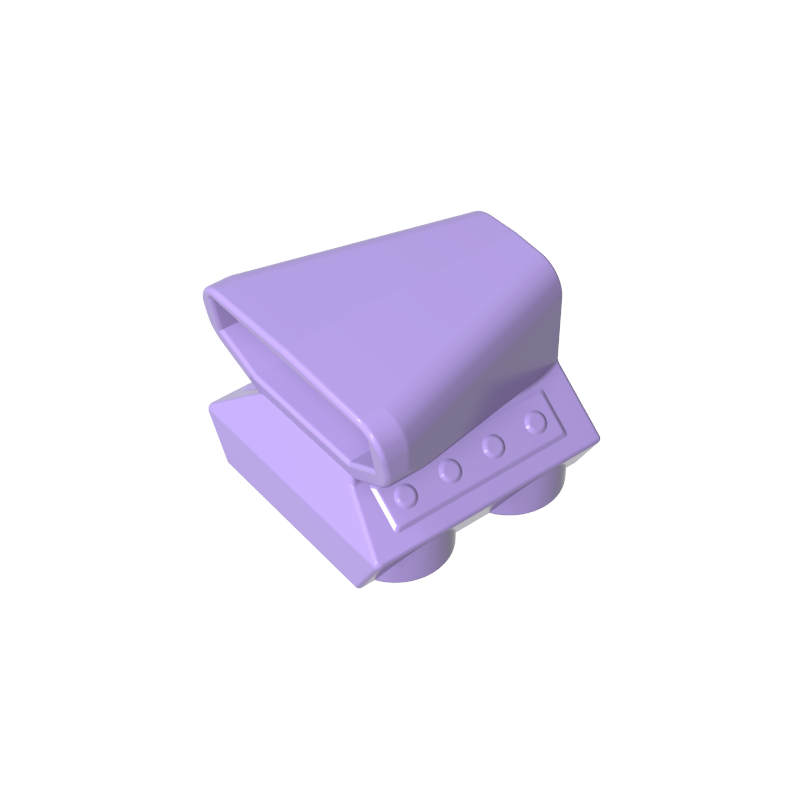 50943 | Vehicle, Air Scoop Engine Top 2 x 2