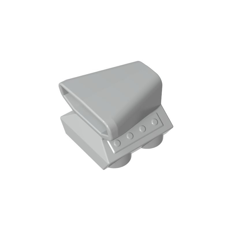 50943 | Vehicle, Air Scoop Engine Top 2 x 2
