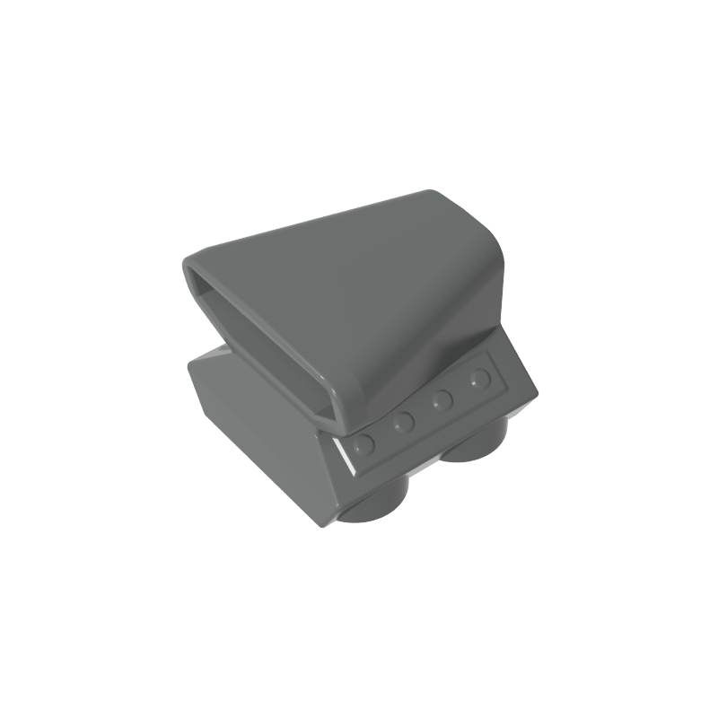 50943 | Vehicle, Air Scoop Engine Top 2 x 2