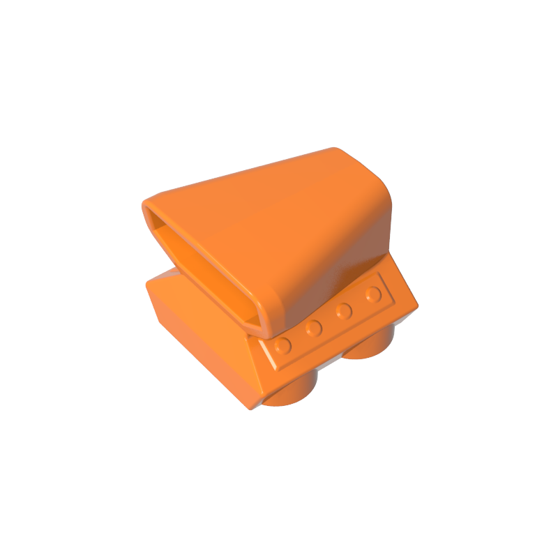 50943 | Vehicle, Air Scoop Engine Top 2 x 2