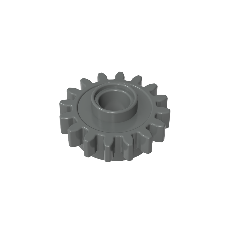 6542b | Technical Gear 16 Tooth with Clutch, Smooth