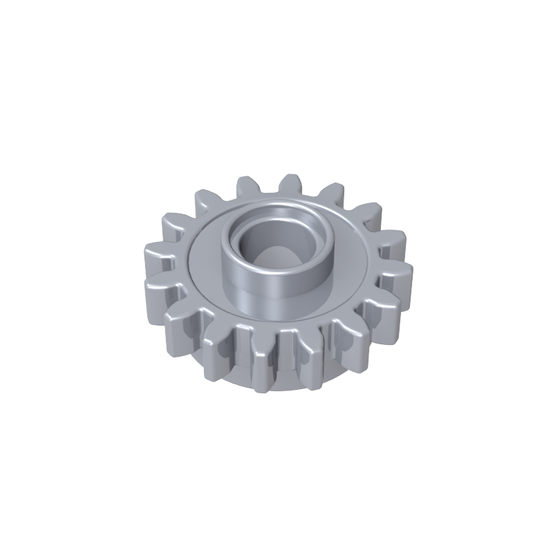 6542b | Technical Gear 16 Tooth with Clutch, Smooth
