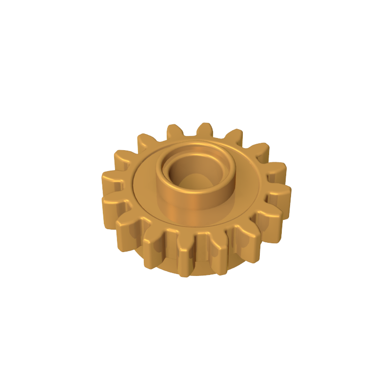 6542b | Technical Gear 16 Tooth with Clutch, Smooth