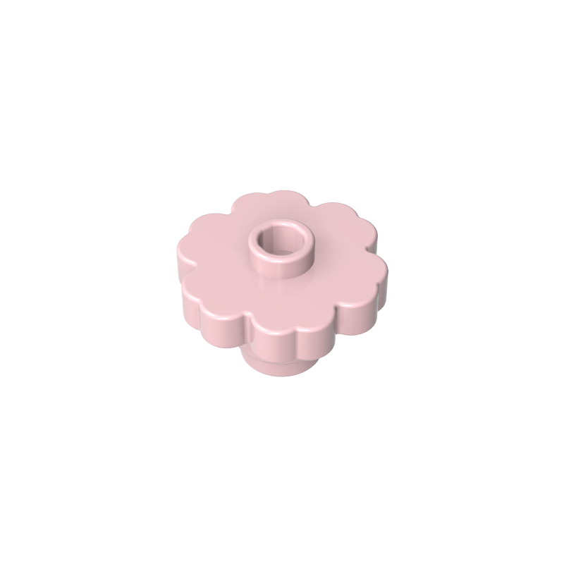 4728 | Plant Flower 2 x 2 Rounded - Open Stud