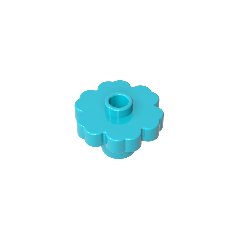 4728 | Plant Flower 2 x 2 Rounded - Open Stud