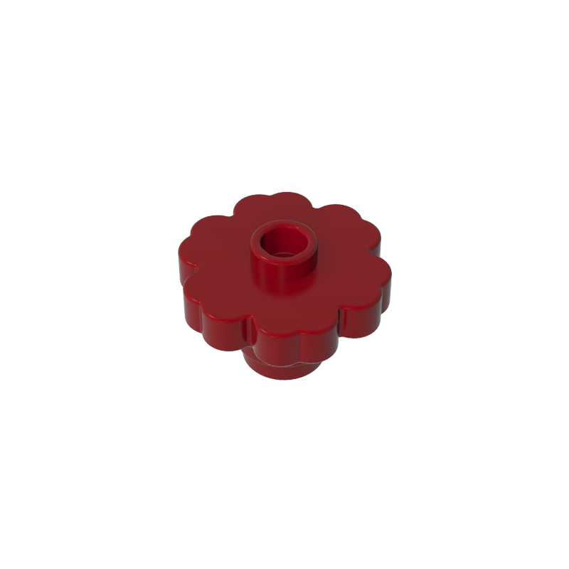 4728 | Plant Flower 2 x 2 Rounded - Open Stud