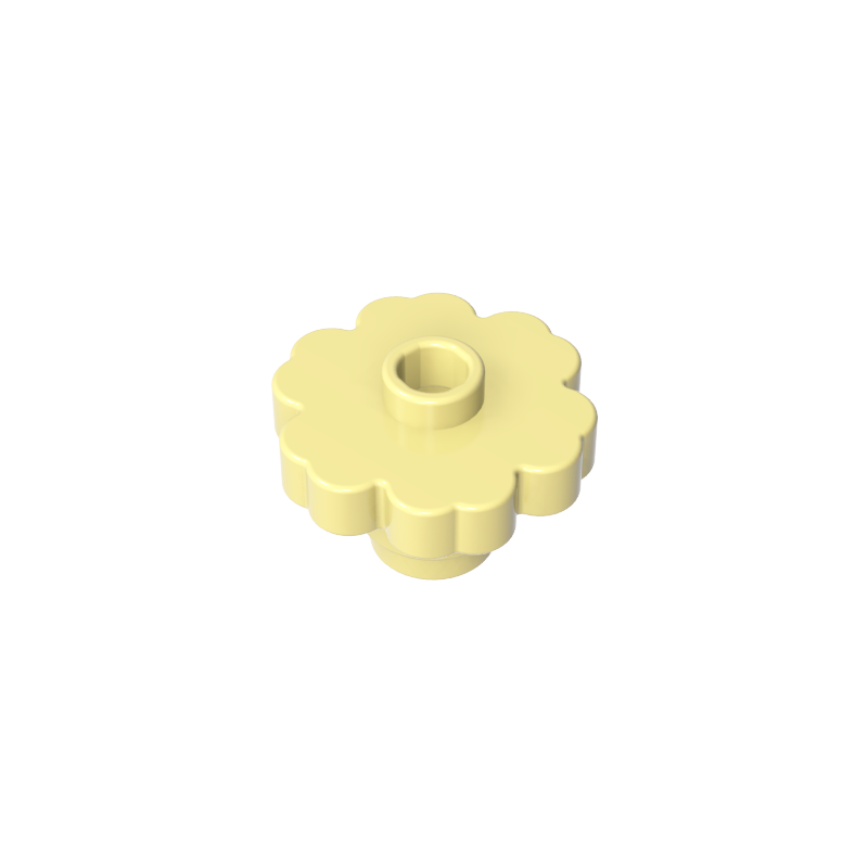 4728 | Plant Flower 2 x 2 Rounded - Open Stud