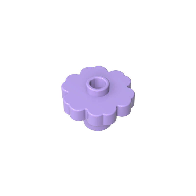 4728 | Plant Flower 2 x 2 Rounded - Open Stud