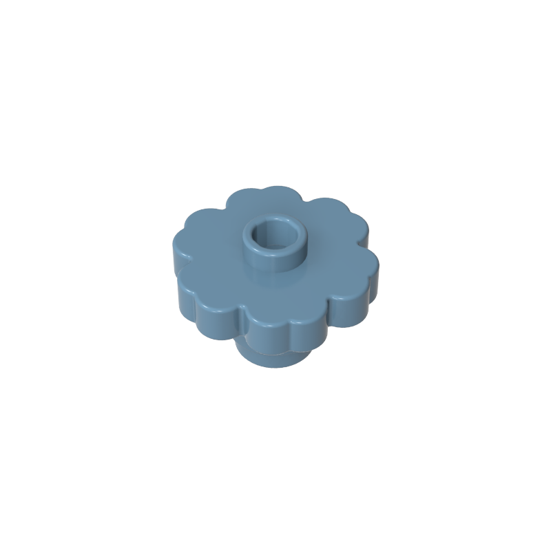 4728 | Plant Flower 2 x 2 Rounded - Open Stud