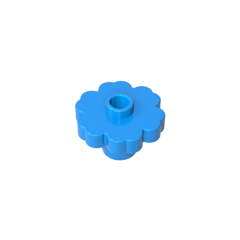 4728 | Plant Flower 2 x 2 Rounded - Open Stud