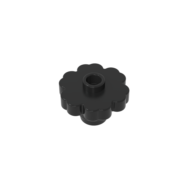 4728 | Plant Flower 2 x 2 Rounded - Open Stud