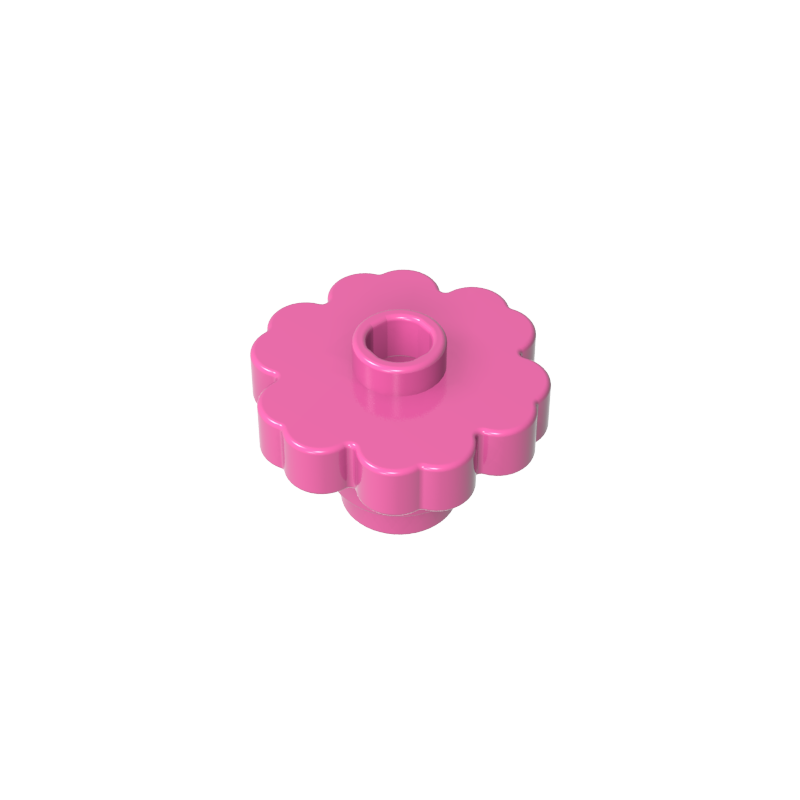 4728 | Plant Flower 2 x 2 Rounded - Open Stud