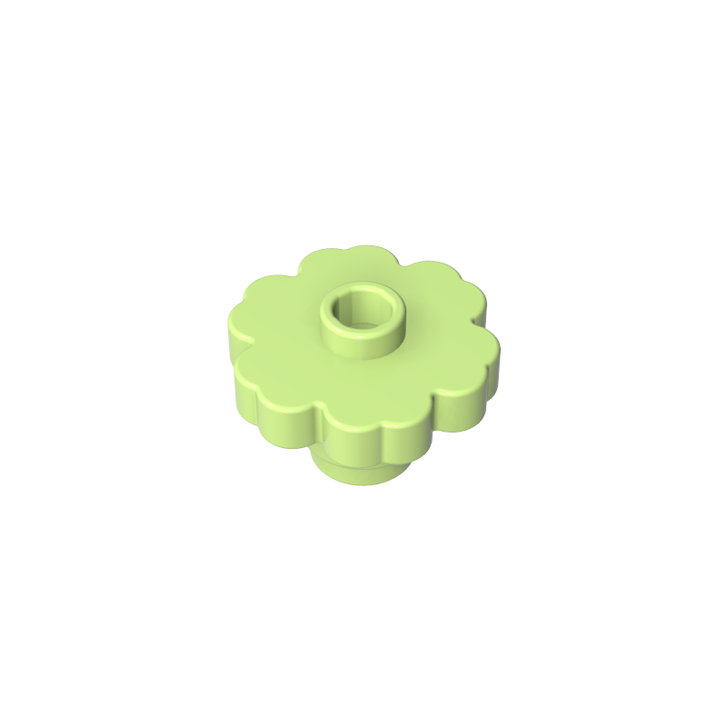 4728 | Plant Flower 2 x 2 Rounded - Open Stud