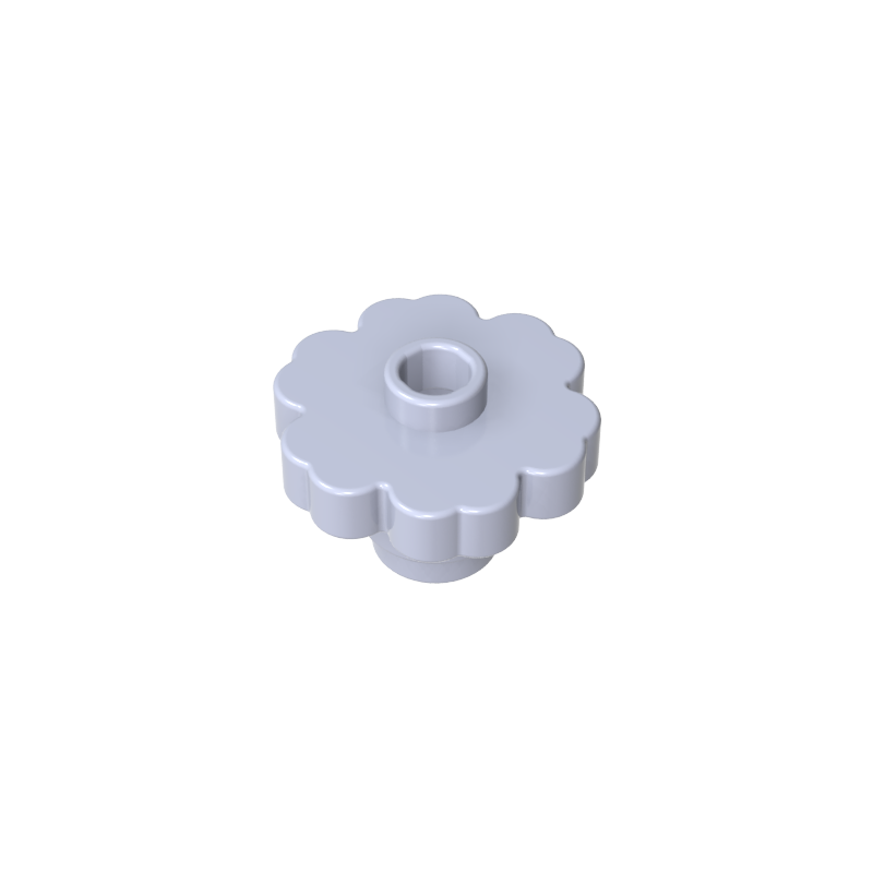 4728 | Plant Flower 2 x 2 Rounded - Open Stud