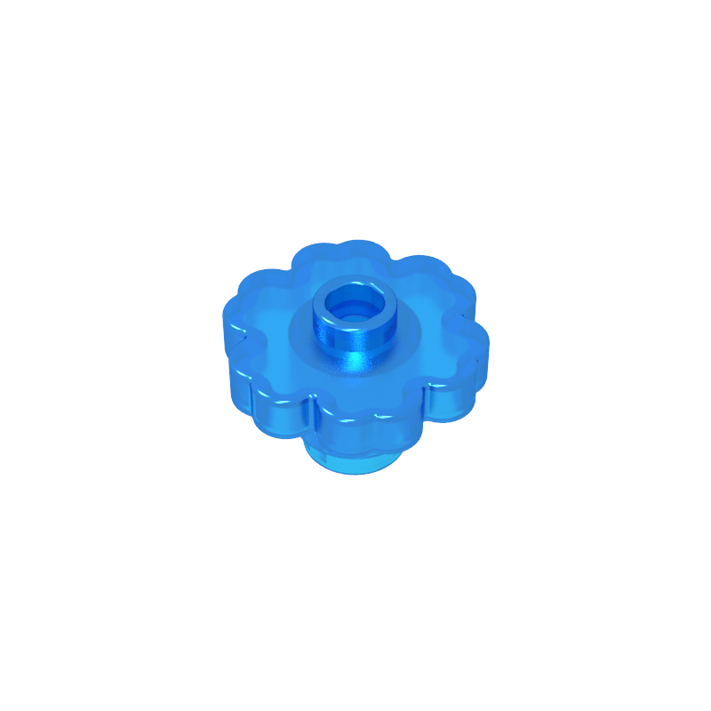 4728 | Plant Flower 2 x 2 Rounded - Open Stud