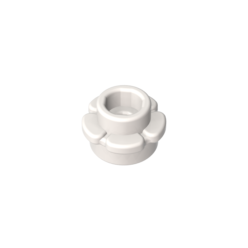 24866 | Plate, Round 1 x 1 with Flower Edge (5 Petals)