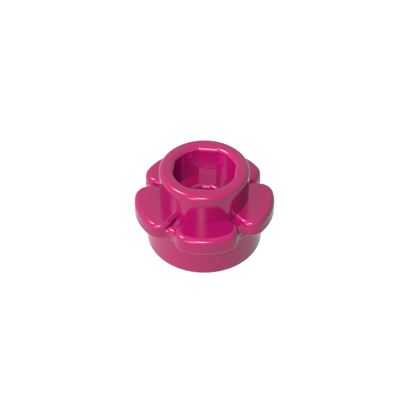 24866 | Plate, Round 1 x 1 with Flower Edge (5 Petals)