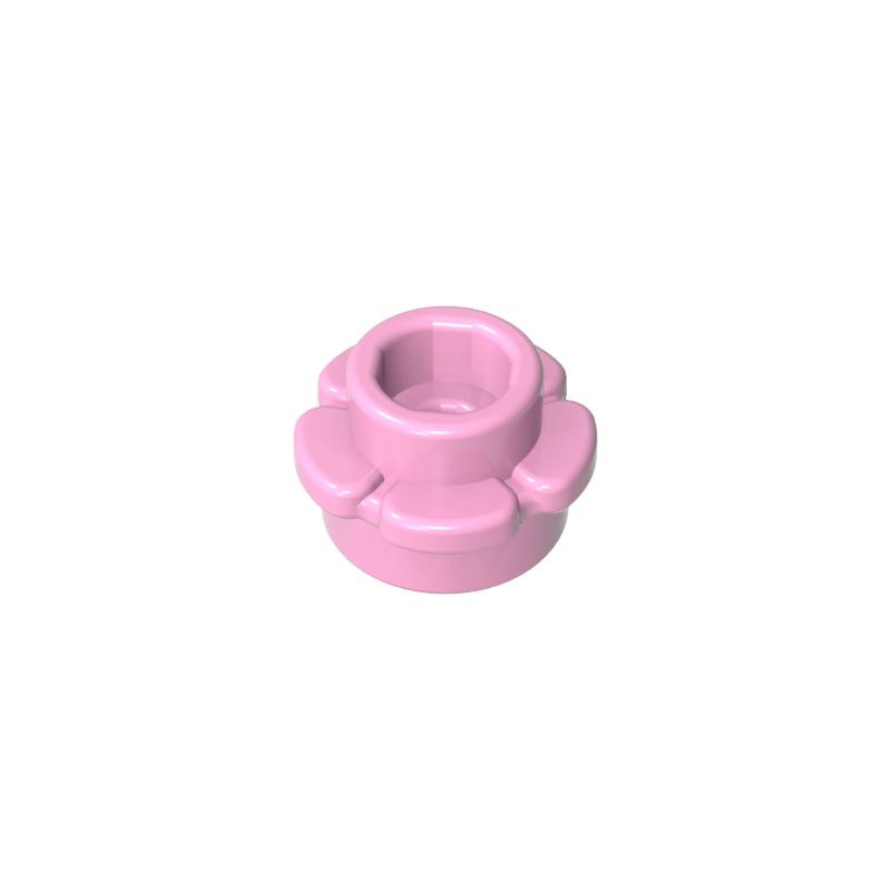 24866 | Plate, Round 1 x 1 with Flower Edge (5 Petals)