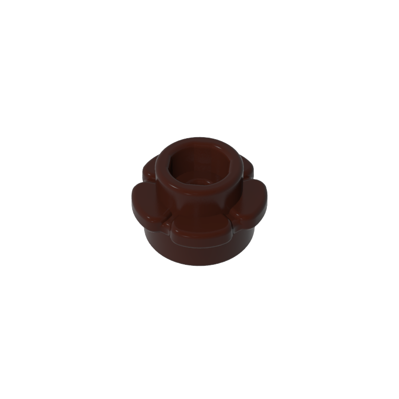 24866 | Plate, Round 1 x 1 with Flower Edge (5 Petals)