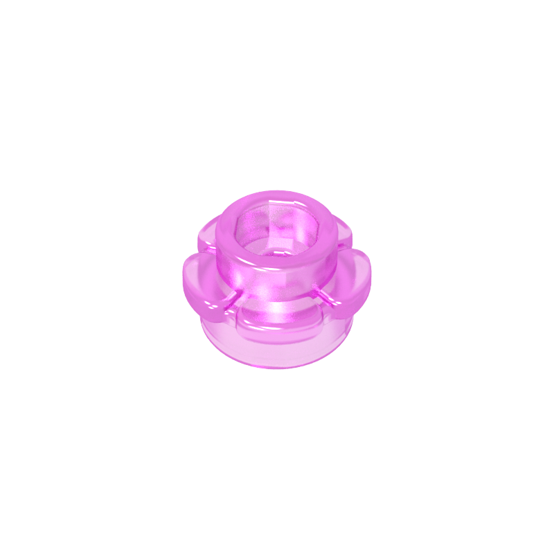 24866 | Plate, Round 1 x 1 with Flower Edge (5 Petals)