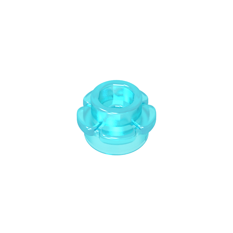 24866 | Plate, Round 1 x 1 with Flower Edge (5 Petals)