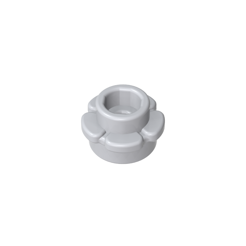 24866 | Plate, Round 1 x 1 with Flower Edge (5 Petals)