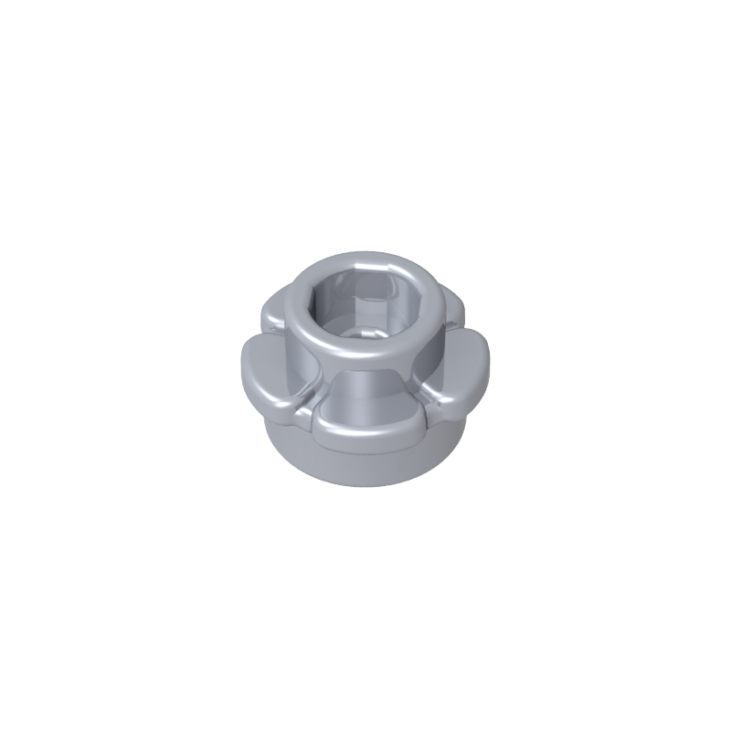24866 | Plate, Round 1 x 1 with Flower Edge (5 Petals)