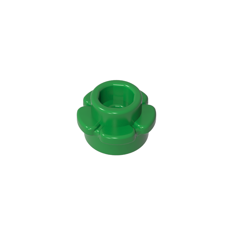 24866 | Plate, Round 1 x 1 with Flower Edge (5 Petals)