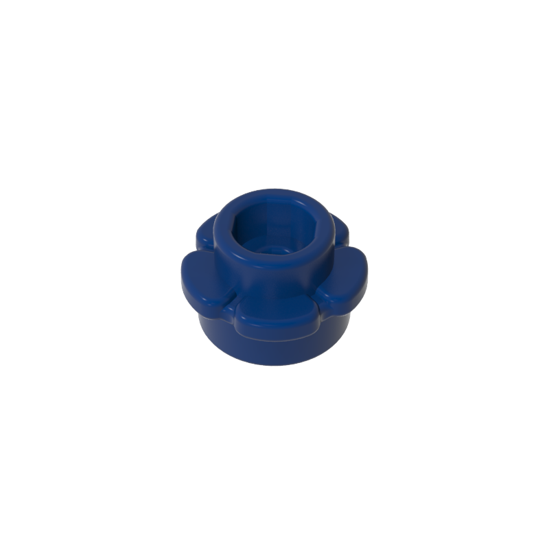 24866 | Plate, Round 1 x 1 with Flower Edge (5 Petals)