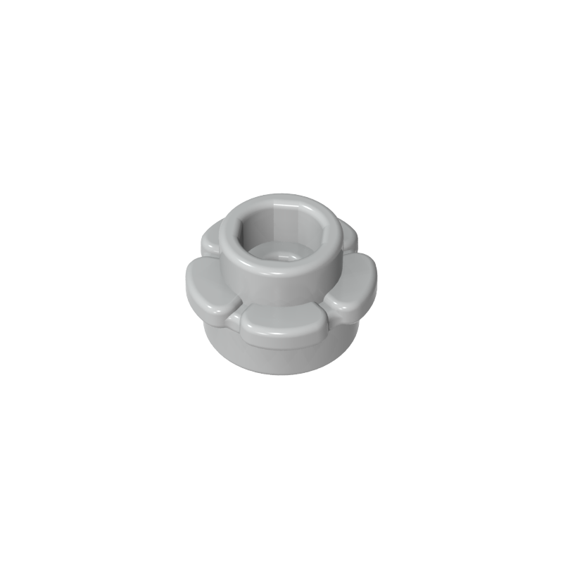 24866 | Plate, Round 1 x 1 with Flower Edge (5 Petals)