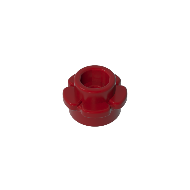 24866 | Plate, Round 1 x 1 with Flower Edge (5 Petals)