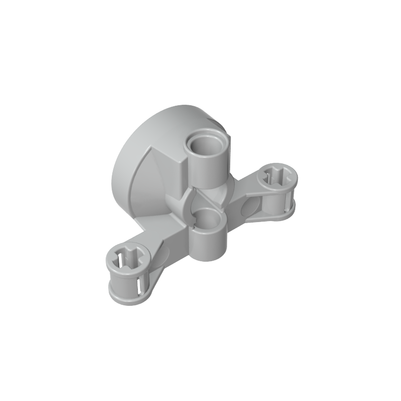 23801 | Technical Steering, Wheel Hub Holder with 2 Pin Holes and 2 Arms with Axle Holes with Slots