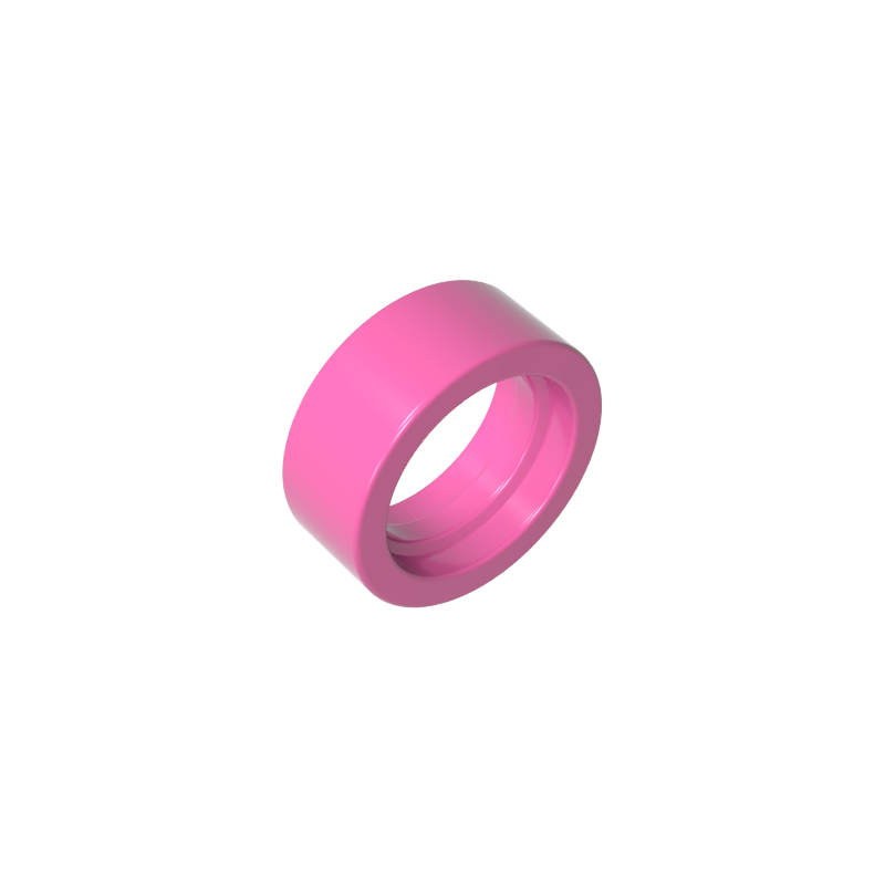 50951 | Tire 14mm D. x 6mm Solid Smooth