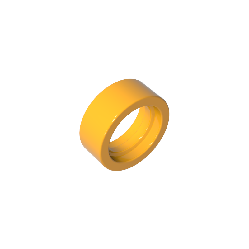 50951 | Tire 14mm D. x 6mm Solid Smooth