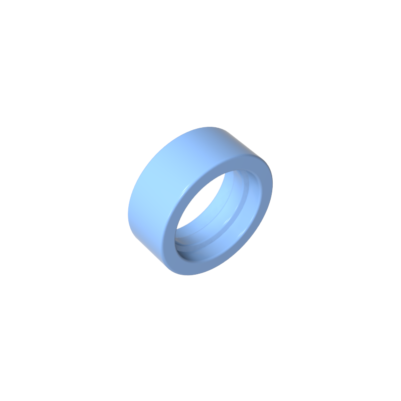 50951 | Tire 14mm D. x 6mm Solid Smooth