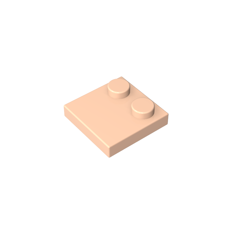 33909 | Tile, Modified 2 x 2 with Studs on Edge