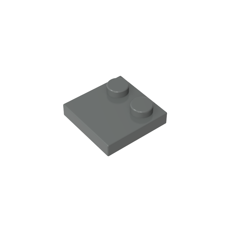 33909 | Tile, Modified 2 x 2 with Studs on Edge