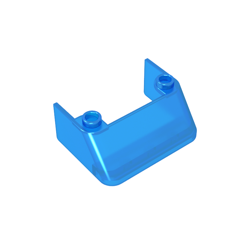 2437 | Windscreen 3 x 4 x 1 1/3 with 2 Studs on Top