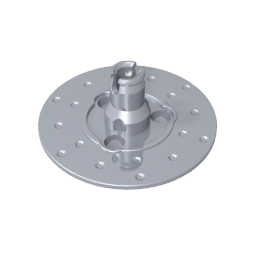 35189 | Technical Steering Brake Rotor 3 Pin Holes Round