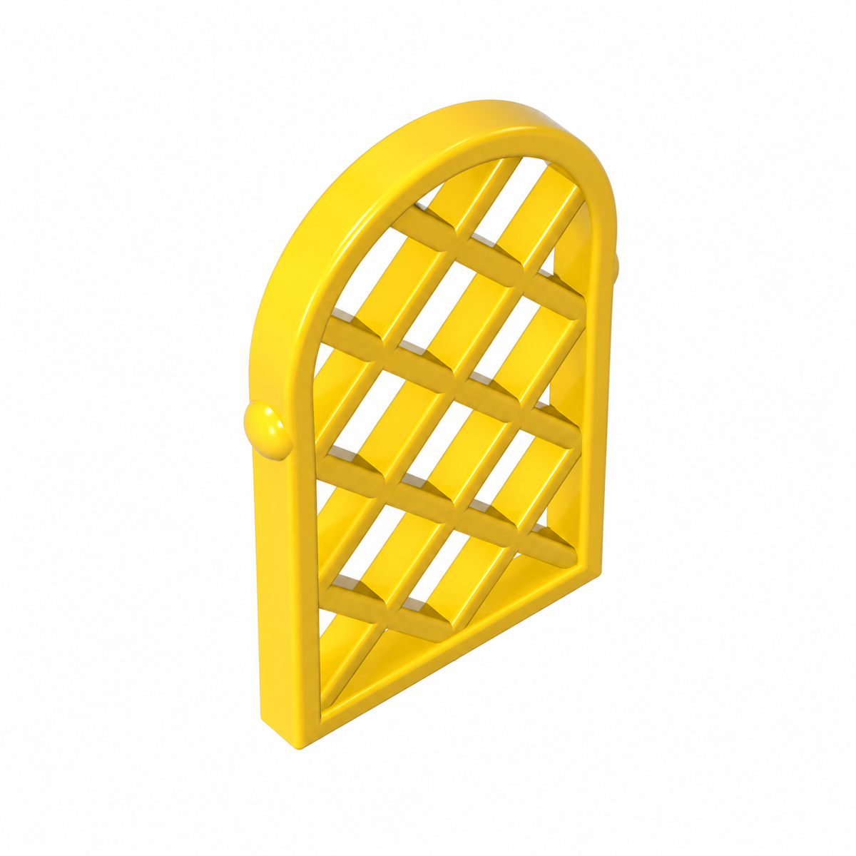 30046 | Pane for Window 1 x 2 x 2 2/3 Lattice Diamond with Rounded Top