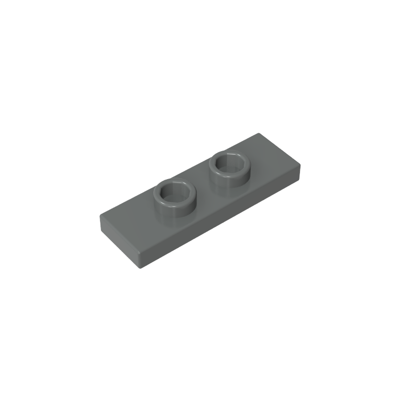 34103 | Plate, Modified 1 x 3 with 2 Studs (Double Jumper)