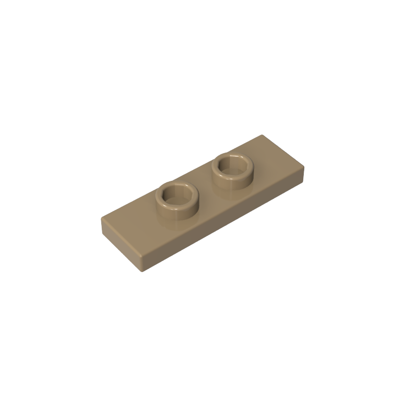 34103 | Plate, Modified 1 x 3 with 2 Studs (Double Jumper)