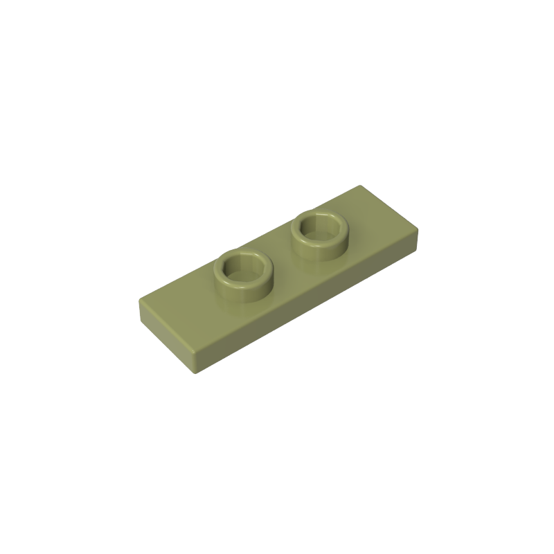 34103 | Plate, Modified 1 x 3 with 2 Studs (Double Jumper)