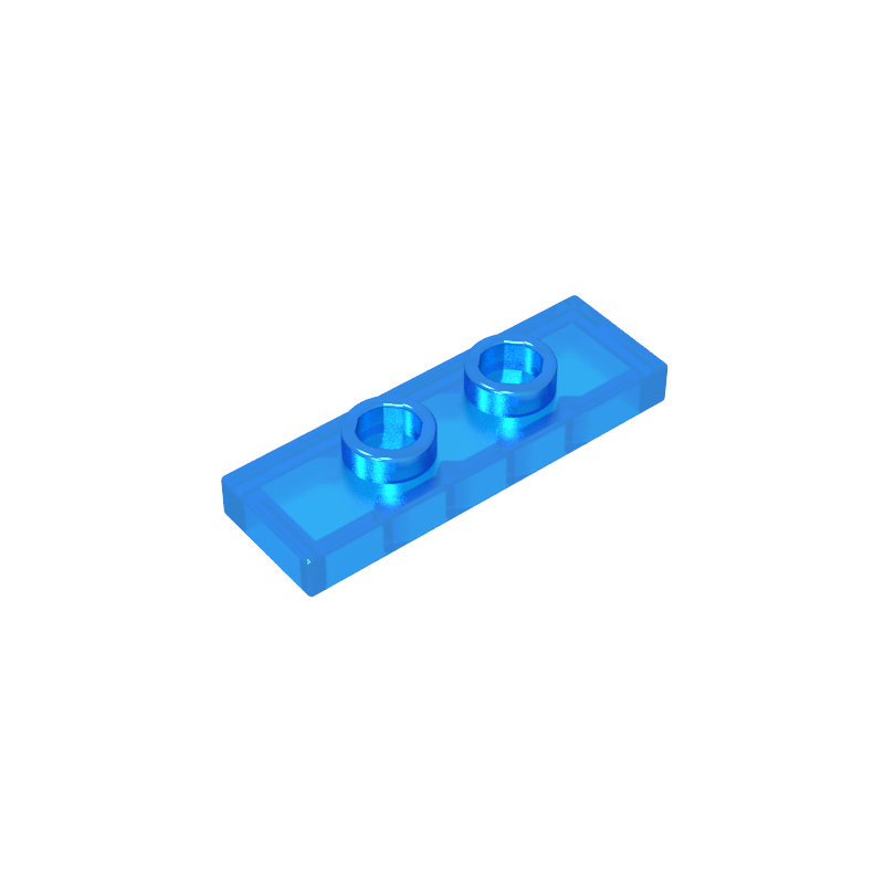 34103 | Plate, Modified 1 x 3 with 2 Studs (Double Jumper)