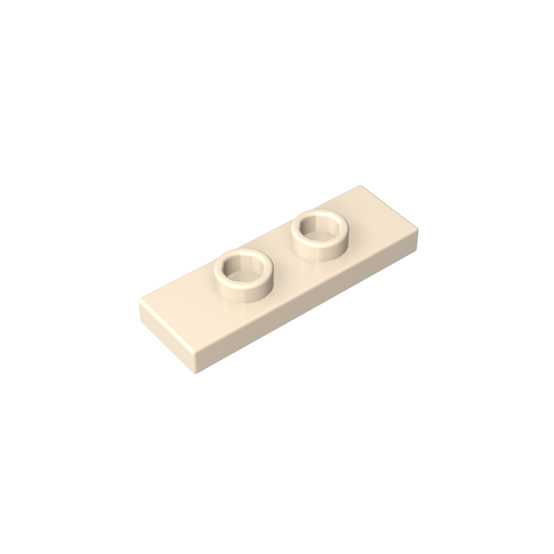 34103 | Plate, Modified 1 x 3 with 2 Studs (Double Jumper)